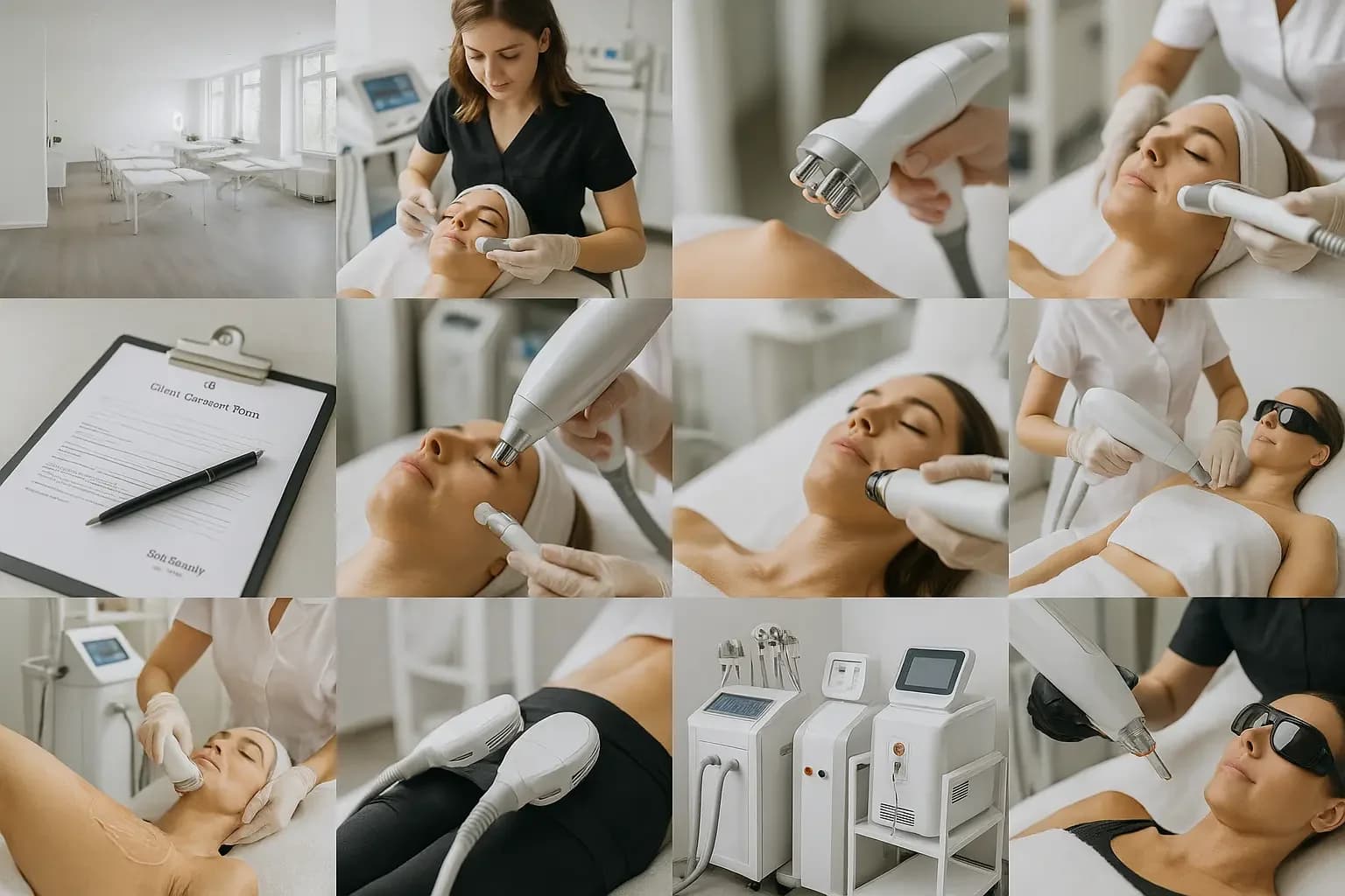 Modern, letisztult oktatótér Budapesten.