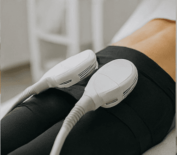 HIEMT elektromágneses alakformálás tanfolyam promóciós fotó kezelőfejjel.