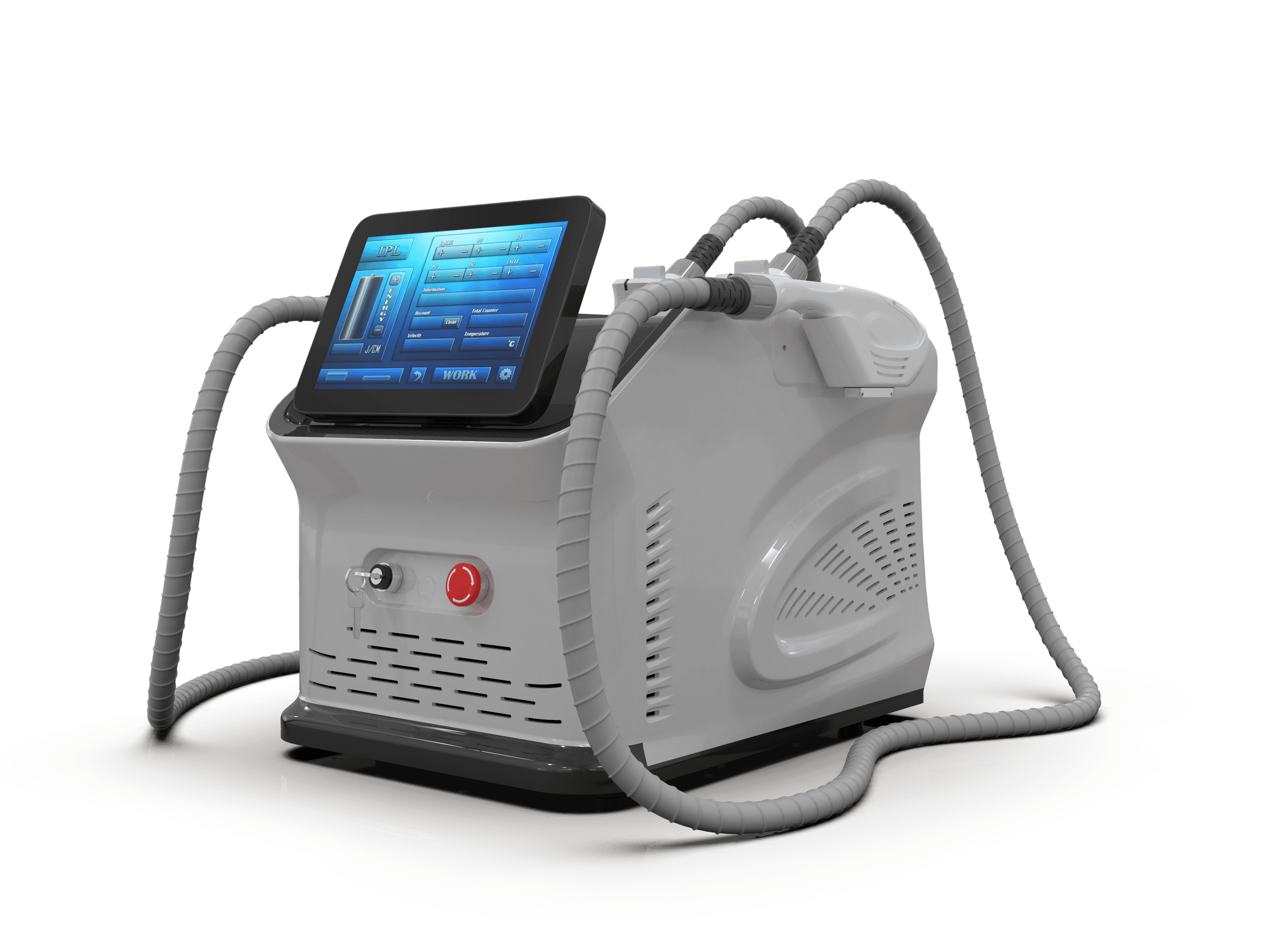 DermaLux Optimum E-Light szőrtelenítő gép